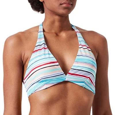 Abbildung von sloggi shore Damen Candy Basslet Triangle Padded Bikini, Blue Light Combination, XL