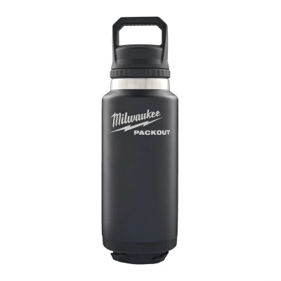 Abbildung von Milwaukee Packout 4932493468 Trinkflasche, 1065 ml, Schwarz