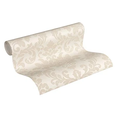Abbildung von living walls Vliestapete &quot;Trendwall mit Ornamenten barock&quot;, Barock, Glitzertapete Ornament Tapete Barock