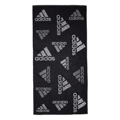 Abbildung von adidas Performance Branded MUST HAVE Handtuch Black white, Größe: One Size, white