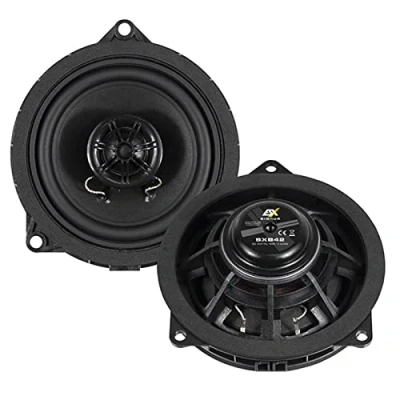Abbildung von ESX SXB42 10 cm (4) 2 Wege Koax Lautsprecher Kompatibel mit BMW Fahrzeuge E/F/G Mini R/F Modelle 1 Paar