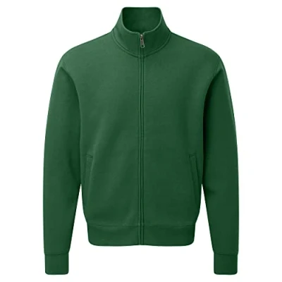 Abbildung von Russell Herren Authenitc Sweatshirt Jacke (L) (Flaschengrün)