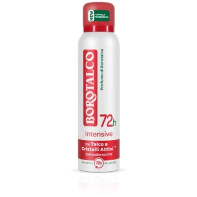 Abbildung von Talkumpuder, Bernstein Deospray für Männer, alkoholfreie Formel mit absolutem Talkum, absorbiert Schweiß, Duft, 72 Stunden Wirksamkeit, 1 x 150 ml
