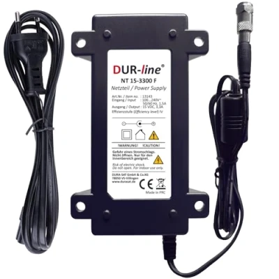 Abbildung von DUR line NT 15 3300 F Netzteil passend Kaskaden der 9er, 13er und 17er Serie Anschluss inkl. Netzkabel