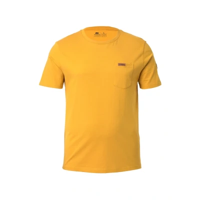 Abbildung von Forsberg MIT Brusttasche Tshirt basic, Herren, Größe: Small, Gelb