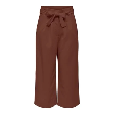 Abbildung von JDY Jdytanja Culotte PANT Stoffhose, Damen, Größe: XS, Cherry mahogony