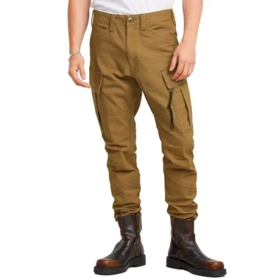 Abbildung von G Star RAW Men&#039;s Zip Pocket 3D Skinny Cargohose 2.0 Pants, Braun (Kangaroo D24307 D504 7162), 29W x 30L