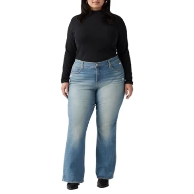 Abbildung von Levi&#039;s Plus 315 Shaping BOOT Jeans Bootcut, Damen, Größe: 50x34, Cave wall