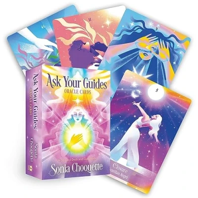 Abbildung von Ask Your Guides Oracle Cards: A 56 card Deck and Guidebook