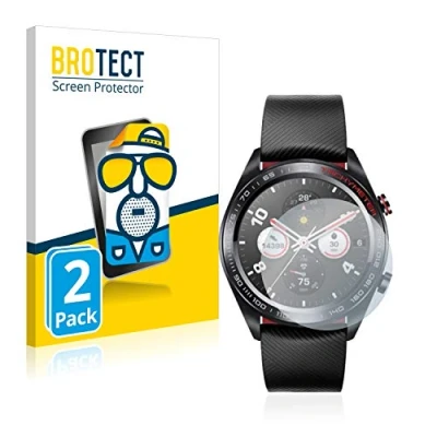 Abbildung von BROTECT Entspiegelungs Schutzfolie für Honor Watch Magic (2 Stück) Matte Displayschutz Folie, Anti Reflex, Fingerprint
