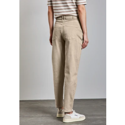Abbildung von Street One Jeans Tapered Fit, Damen, Größe: 34x30, Beige