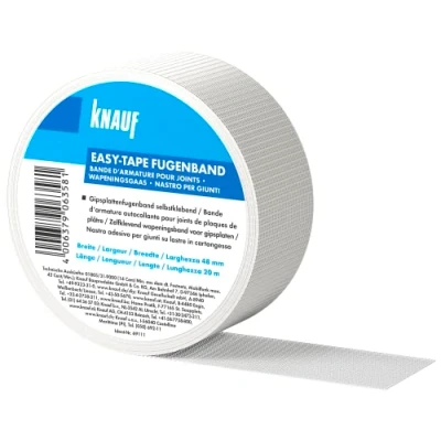 Abbildung von Knauf Glasfasergewebe Gipsfaser Fugenband easy tape 45 m x 48 mm