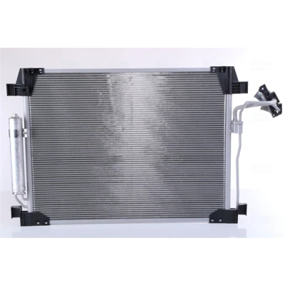 Abbildung von NISSENS 940622 Klimakondensator mit Trockner Aluminium 640 R 134a