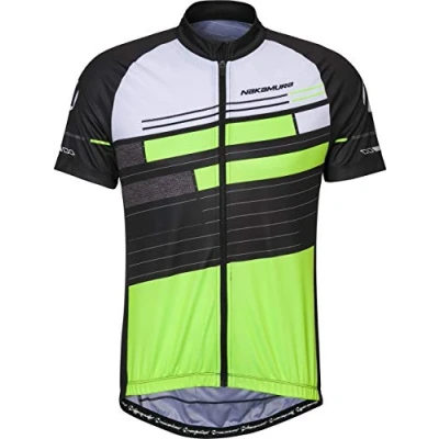 Abbildung von Nakamura Herren Erie Fahrrad Trikot, Black/Green, L