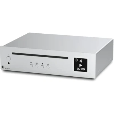 Abbildung von Pro Ject CD Box S3, Ultra kompakter Player mit True Red Book Laufwerk und internem DAC, Silber