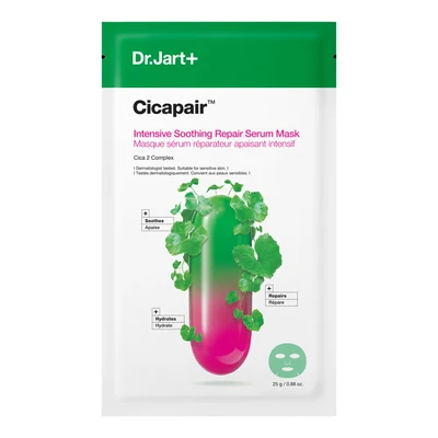 Abbildung von Dr. Jart+ DR.JART+ Cicapair Tiger Grass Calming Serum MASK Gesichtsmaske, Damen, Größe: 25 g, N/a