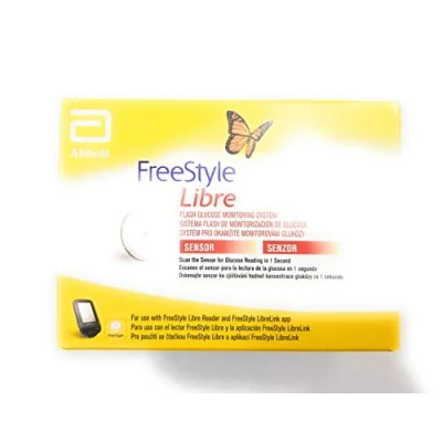 Abbildung von FreeStyle Libre 2, Sensor zur kontinuierlichen Überwachung der Glukose, Blitzsystem Selbstüberwachung, 2 Stück