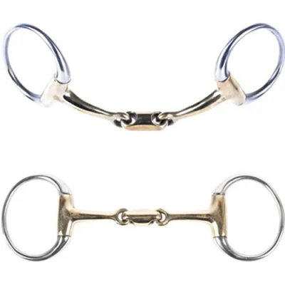 Abbildung von Harry&#039;s Horse Olivenkopftrense Gb DoppeltGebr Oval Gold 12.5