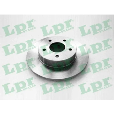 Abbildung von LPR N2004P Bremsscheibe 278 10 5 voll NISSAN: Almera Tino, Primera Hatchback, Kombi