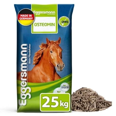 Abbildung von Eggersmann Mein Pferdefutter Osteomin Pellets 25 kg Mineralfutter für Junge Pferde Zur Unterstützung der Entwicklung wachsender mit ausgewogenem Calcium Phosphor Verhältnis