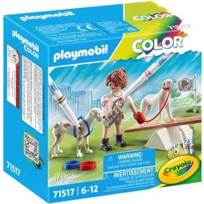 Abbildung von Playmobil® Konstruktions Spielset Hundetraining (71517), Color, (17 St), Made in Europe