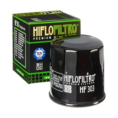 Abbildung von Ölfilter Hiflo HF303 Schwarz Passend für Honda CB 600 F Hornet PC34 1998 2001