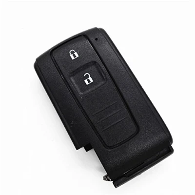 Abbildung von Automobile Locksmith Autoschlüssel mit 2 Tasten, schlüsselloser Einstieg, Smart Schlüsselanhänger, Ersatz für Toyota Prius, Corolla, Verso