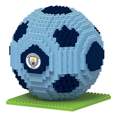 Abbildung von FOCO Offizielles Lizenzprodukt Manchester City FC BRXLZ Steine 3D Fußball BAU Set