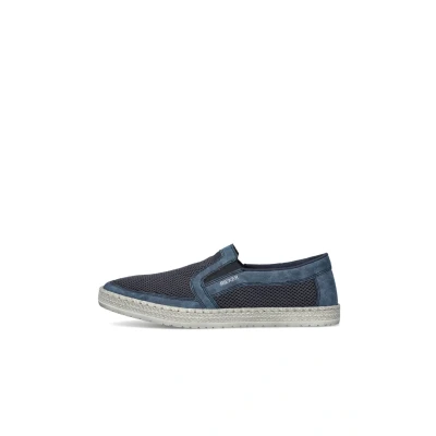 Abbildung von Rieker Herren Slipper B5264, Männer Slip On,College,Schuhe,Businessschuhe,Slip ons,Slipper,Mokassins,blau (14),41 EU / 7.5 UK