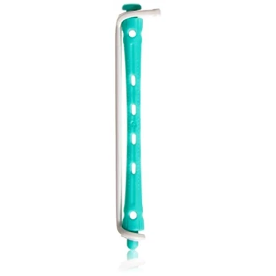 Abbildung von Efalock Professional Kaltwellwickler lang, 6 mm, grün/ weiß, 1er Pack, (1x 12 Stück)