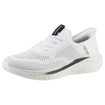 Abbildung von Skechers SLADE QUINTO Slip On Sneaker, Slipper, Freizeitschuh mit dezenten Kontrastbesatz