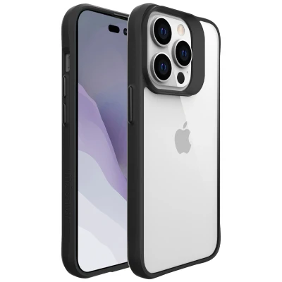 Abbildung von Apple iPhone 14 Pro Max Hülle Kunststoff iMoshion Hard Case/Backcover Handyhülle Schwarz Shockproof/Stoßfest