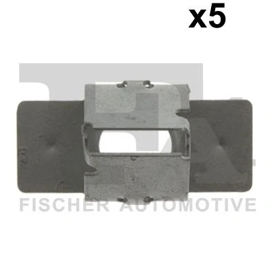 Abbildung von FA1 21 40054.5 Clip, Zier /Schutzleiste Metall PEUGEOT: 207 SW, 206+ Schrägheck, 307 Kombi, CITROËN: C2 Xsara Picasso, C3 Picasso