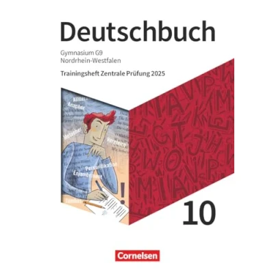 Abbildung von Deutschbuch Gymnasium Nordrhein Westfalen Neue Ausgabe 10. Schuljahr: Trainingsheft Zentrale Prüfung 2025 Arbeitsheft mit Lösungen