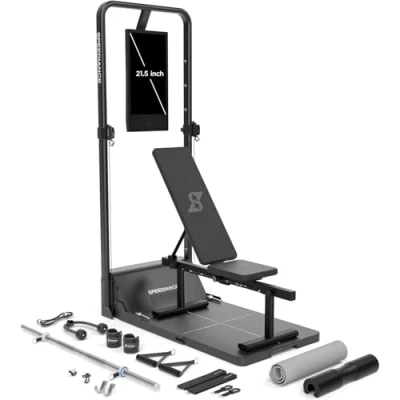 Abbildung von Speediance Gym Monster 2 Smart Home Gym, Upgraded AI Powered Workout Maschine, Multifunktionale Smith Ganzkörper Krafttraining Fitnessgeräte, All in One Station(Works Plus 2.0)