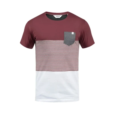 Abbildung von Solid Sdmalte Tshirt print, Herren, Größe: XXL, Wine red