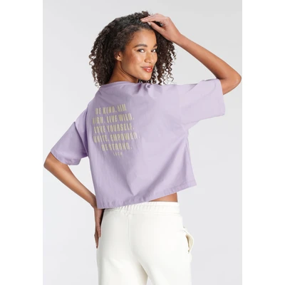 Abbildung von LASCANA Oversize Shirt, mit Schriftzug auf dem Rücken