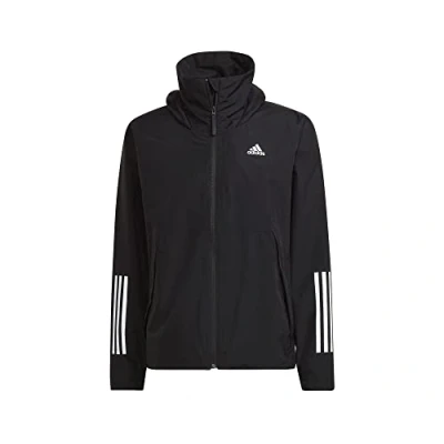 Abbildung von adidas Sportswear Regenjacke / wasserabweisende Jacke, Herren, Größe: Medium, Black