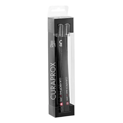 Abbildung von CURAPROX Black is Zahnbürsten Duopack mit 2