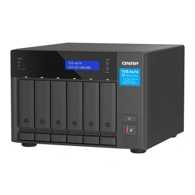 Abbildung von QNAP TVS h674 i5 32G Intel Core Prozessor, 32 GB RAM, PCIe Gen 4 Desktop NAS