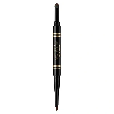 Abbildung von Max Factor REAL BROW FILL &amp; Shape Pencil Augenbrauenstift, Damen, Größe: One Size, Deep brown