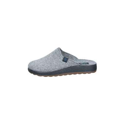 Abbildung von Fly Flot Herren Hausschuh Wollfilz Pantoffel mit Anti Shock Funktion 220082, Größe:42 EU, Farbe:Grau