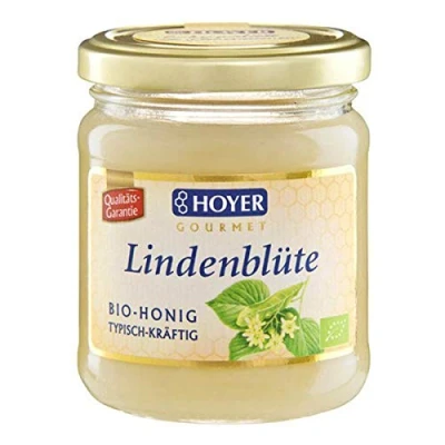 Abbildung von Hoyer Bio Lindenblüten Honig 250 g