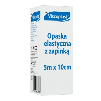 Abbildung von Elastische Bandage mit Clips 10cm 5m 1 Stk.