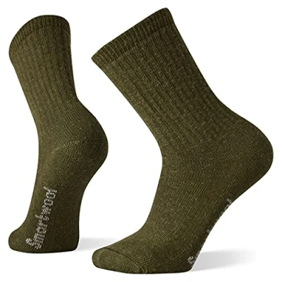 Abbildung von Smartwool Unisex Full Cushion Hike Classic Edition Vollpolster Solid Crew Socken, Military Olive