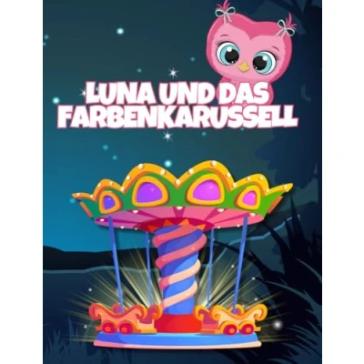 Abbildung von Luna und das Farbenkarussell: Eine Reise durch die Welt der Gefühle!