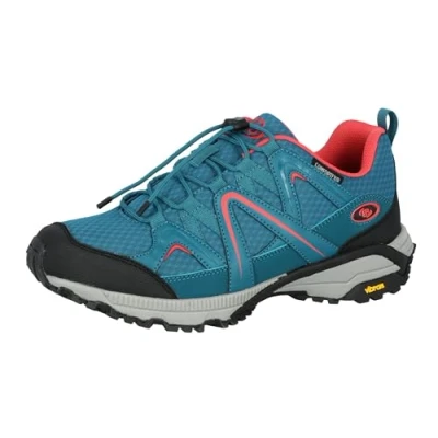 Abbildung von Brütting Outdoor Largo Hikingschuh, Damen, Größe: 43, Petrol rot Schuhe