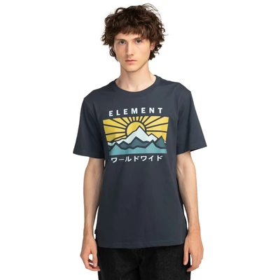 Abbildung von Element Kyoto Maniche Corte Tshirt print, Herren, Größe: Small, Bst