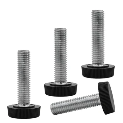 Abbildung von SKIR&#039;CO Möbel Nivellierfüße, M10 x 40 mm, verstellbare runde Beine, 25 mm Durchmesser, Gewinde Nivellierfuß, 4 Stück