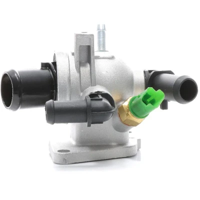Abbildung von METZGER 4006103 Kühlwasserthermostat 88 mit Dichtung Aluminium OPEL: Astra H Caravan, Corsa D Schrägheck, Meriva A, FIAT: Grande Punto Schrägheck
